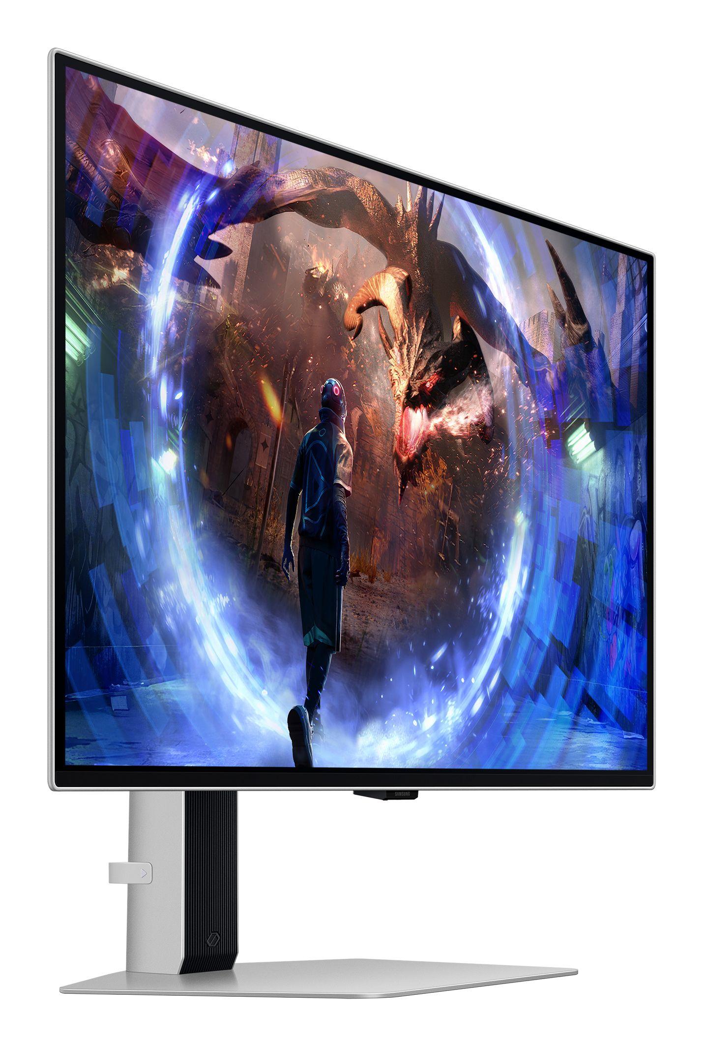 Monitor SAMSUNG Odyssey OLED G6 G60SD LS27DG600SUXEN (27" - OLED - 360 Hz - Prateado) — miniatura 4
