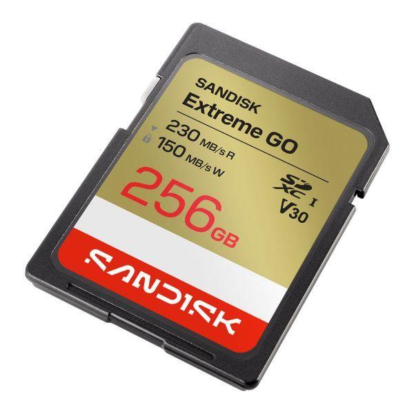 Cartão de Memória SANDISK Extreme GO 256GB (256GB - 230 MB/s - Transparente), miniatura 2