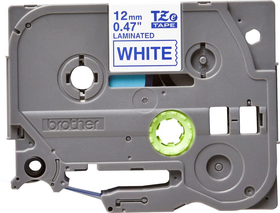 Fita de Impressão Laminada BROTHER TZe-233 (Azul sobre Branco), miniatura 2