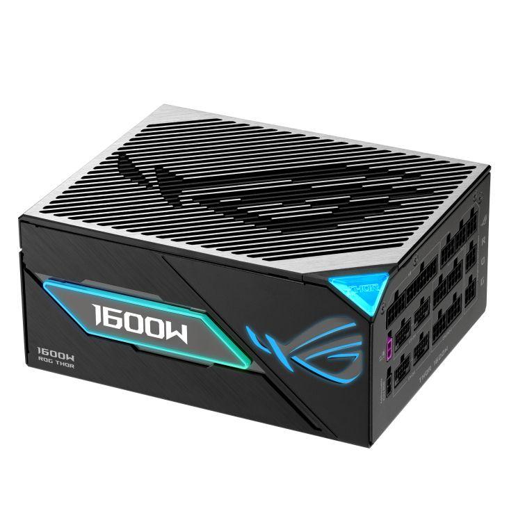 Fonte de Alimentação ASUS ROG-THOR-1600T3-GAMING-EVO (ATX - 1600 W - 80 PLUS Titanium - Cinzento), miniatura 12
