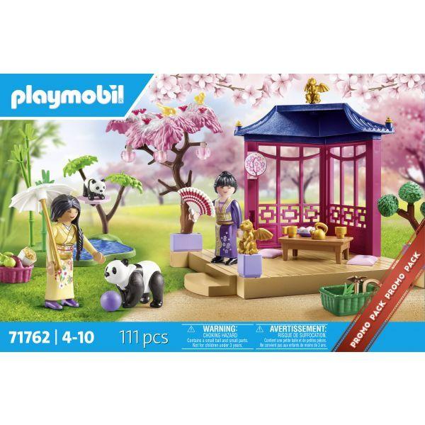 Conjunto de Construção PLAYMOBIL Jardim Asiático com Panda 71762 (4 a 10 anos - Multicor), miniatura 2