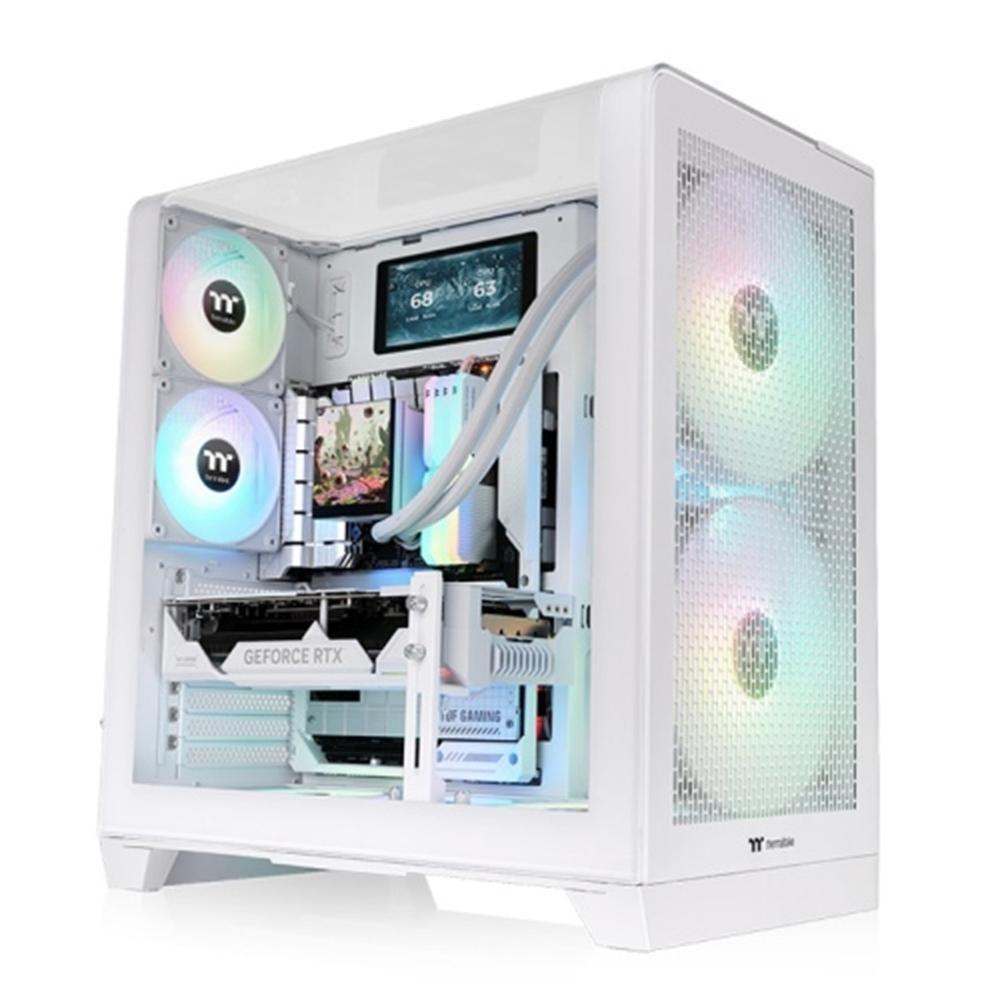 Caixa PC Gaming THERMALTAKE View 390 Air (ATX, Micro-ATX, Mini-ITX - PS2 - Midi Tower - Branco)