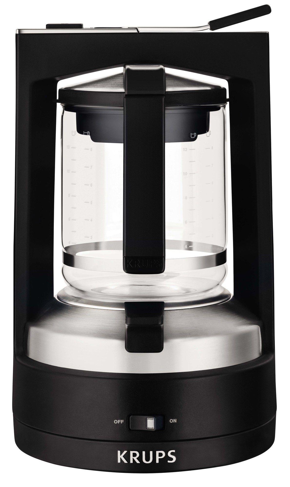 Máquina de Café de Filtro KRUPS T 8.2 KM-4689 (850 W - 1,25 l - Preto/Inox)