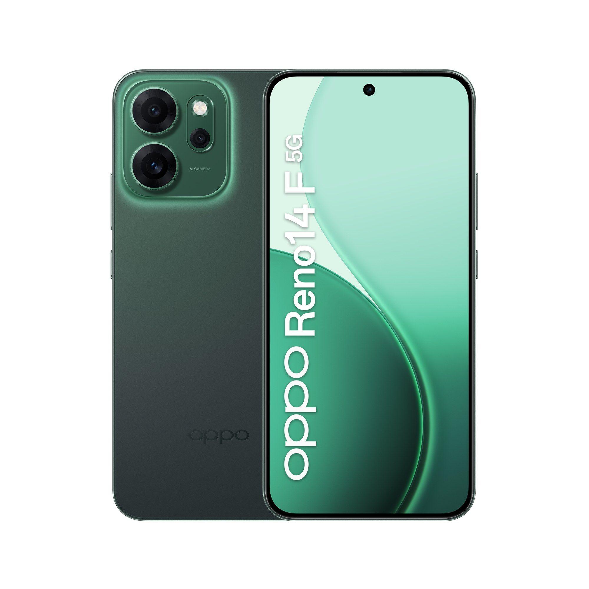 Smartphone OPPO Reno14 F 5G (8GB/256GB - 6,57" - Verde Luminoso)