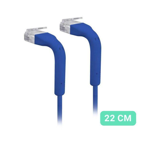 Cabo de Rede UBIQUITI UniFi U-CABLE-PATCH-RJ45-BL (0,22 m - CAT6 - Azul), miniatura 2