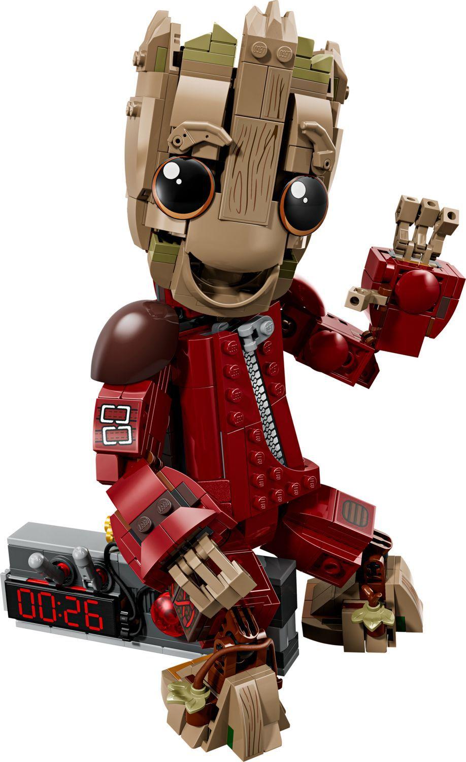 LEGO 76341 Marvel Super Heroes Groot com Macacão dos Ravager (10+ anos - 604 peças)