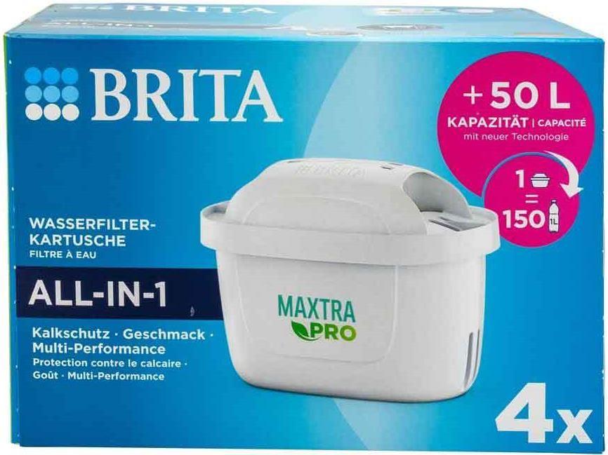 Cartucho de Filtro de Água BRITA MAXTRA PRO ALL-IN-1 (Altura 12 cm - Branco)