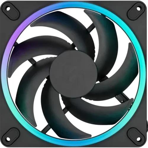 Ventoinha para Caixa de PC FRACTAL DESIGN Momentum 14 RGB (RGB multicolorida - Preto)
