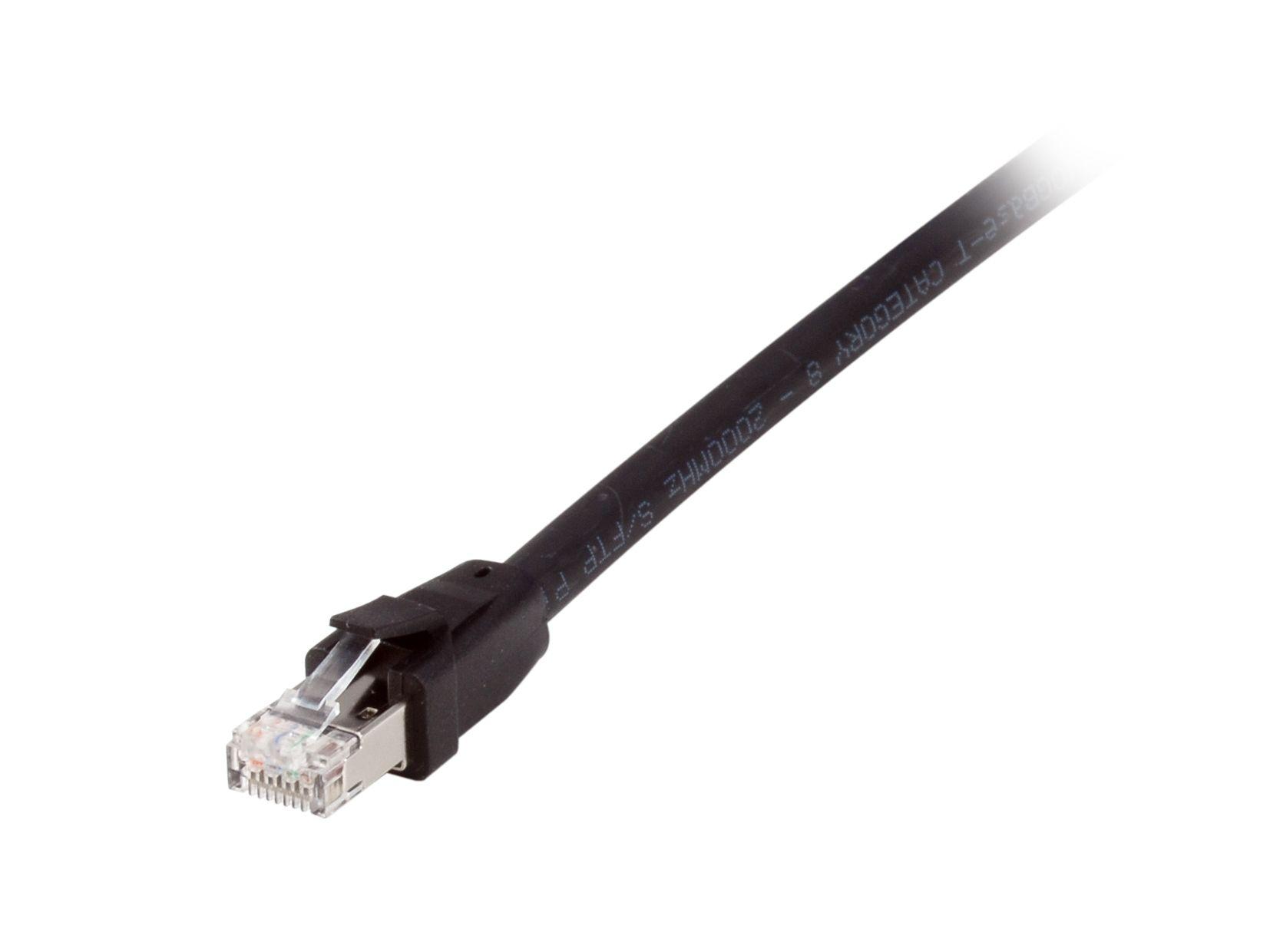 Cabo de Rede EQUIP 608057 (0,5 m - RJ-45 - PoE+, PoE++ - Preto), miniatura 2