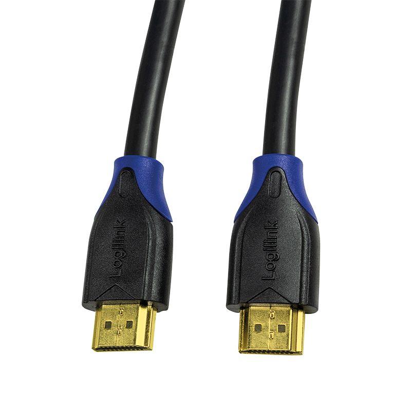 Cabo HDMI LOGILINK CH0063 (3 m - 60 Hz - HDMI Type A - Preto), miniatura 2