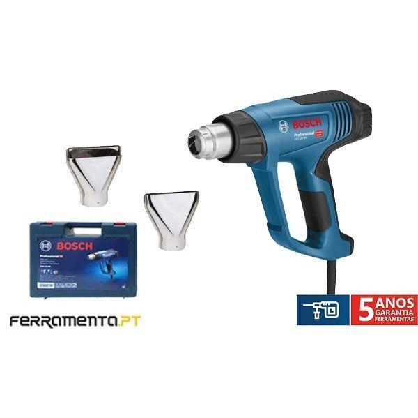 Pistola de Ar Quente BOSCH GHG 23-66 Professional (2300 W - Azul e Preto)