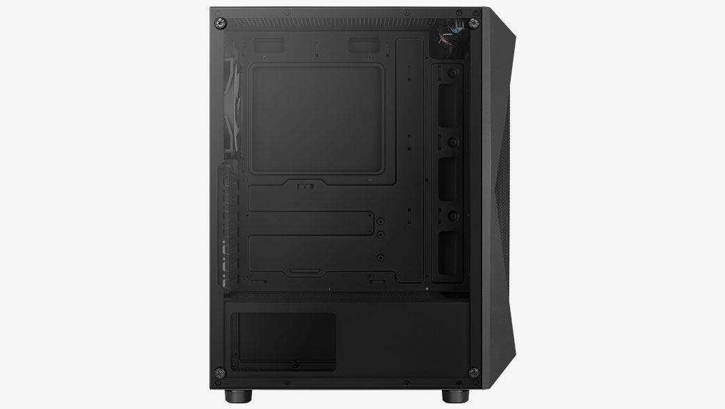Caixa ATX AEROCOOL Falcon ARGB (ATX, micro-ATX, Mini-ITX - Torre média - micro-ATX, Mini-ITX, ATX - Preto), miniatura 5