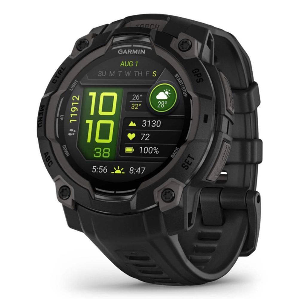 Relógio Desportivo GARMIN Instinct 3 45mm AMOLED (Redondo - Android, iOS - AMOLED - Preto)