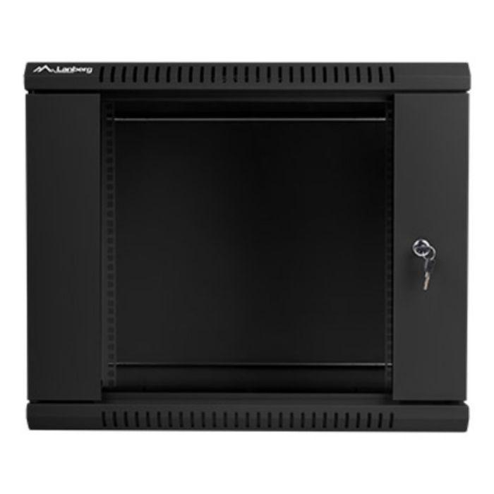 Armário Rack de Parede LANBERG WF01-6609-10B (9U - 19" - 600 x 600 mm - Preto) — miniatura 2