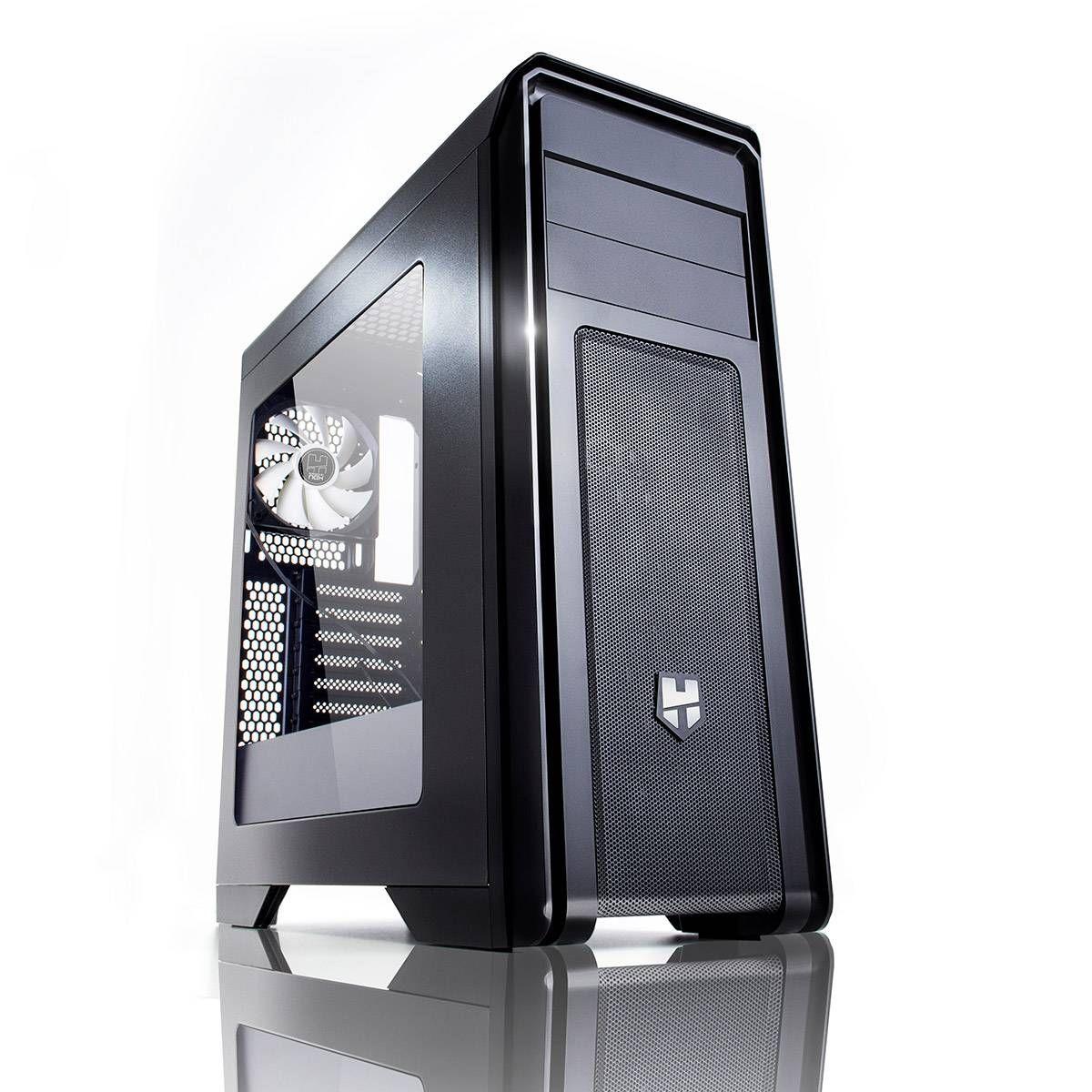 Caixa PC NOX Hummer ZX (Preto), miniatura 2