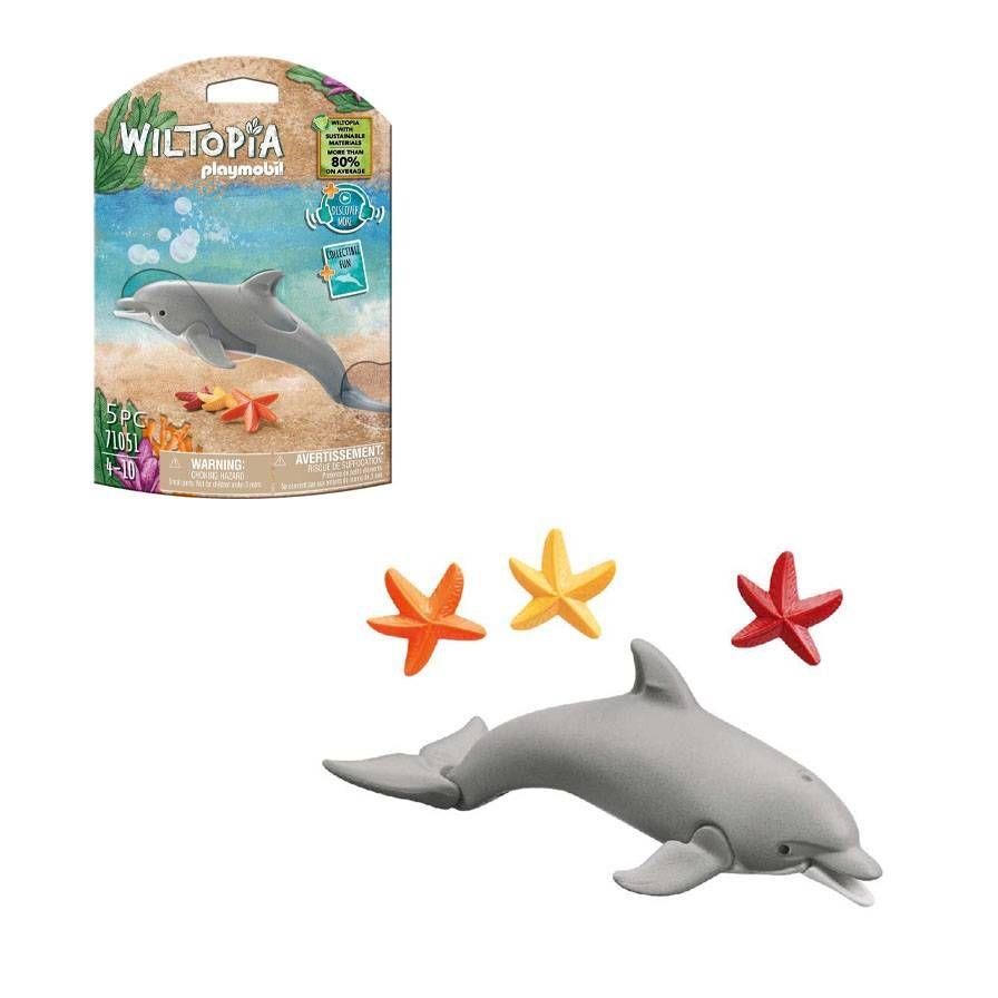 Figura de Golfinho PLAYMOBIL Wiltopia 71051 (Wiltopia - 4 a 10 anos - Multicor), miniatura 2