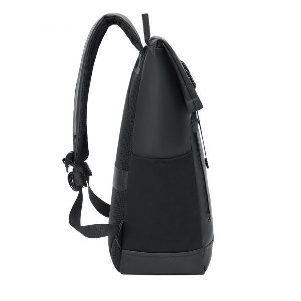 Mochila RIVACASE 7826 Eden 14 ECO (17 l - Poliéster, couro PU - 14 polegadas - Preto), miniatura 4
