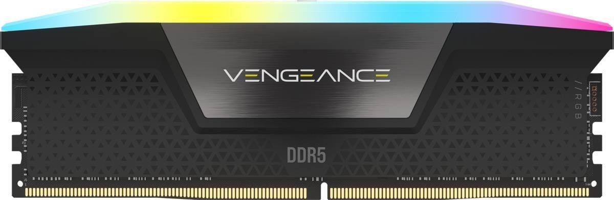 Memória RAM CORSAIR Vengeance RGB CMH48GX5M2B5600C40 (5600 MHz - 48 GB - DIMM)