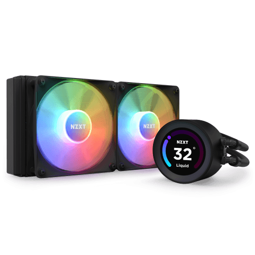 Sistema de Refrigeração Líquida NZXT Kraken Elite 240 RGB (120 mm - 1800 RPM - Multi - Preto)