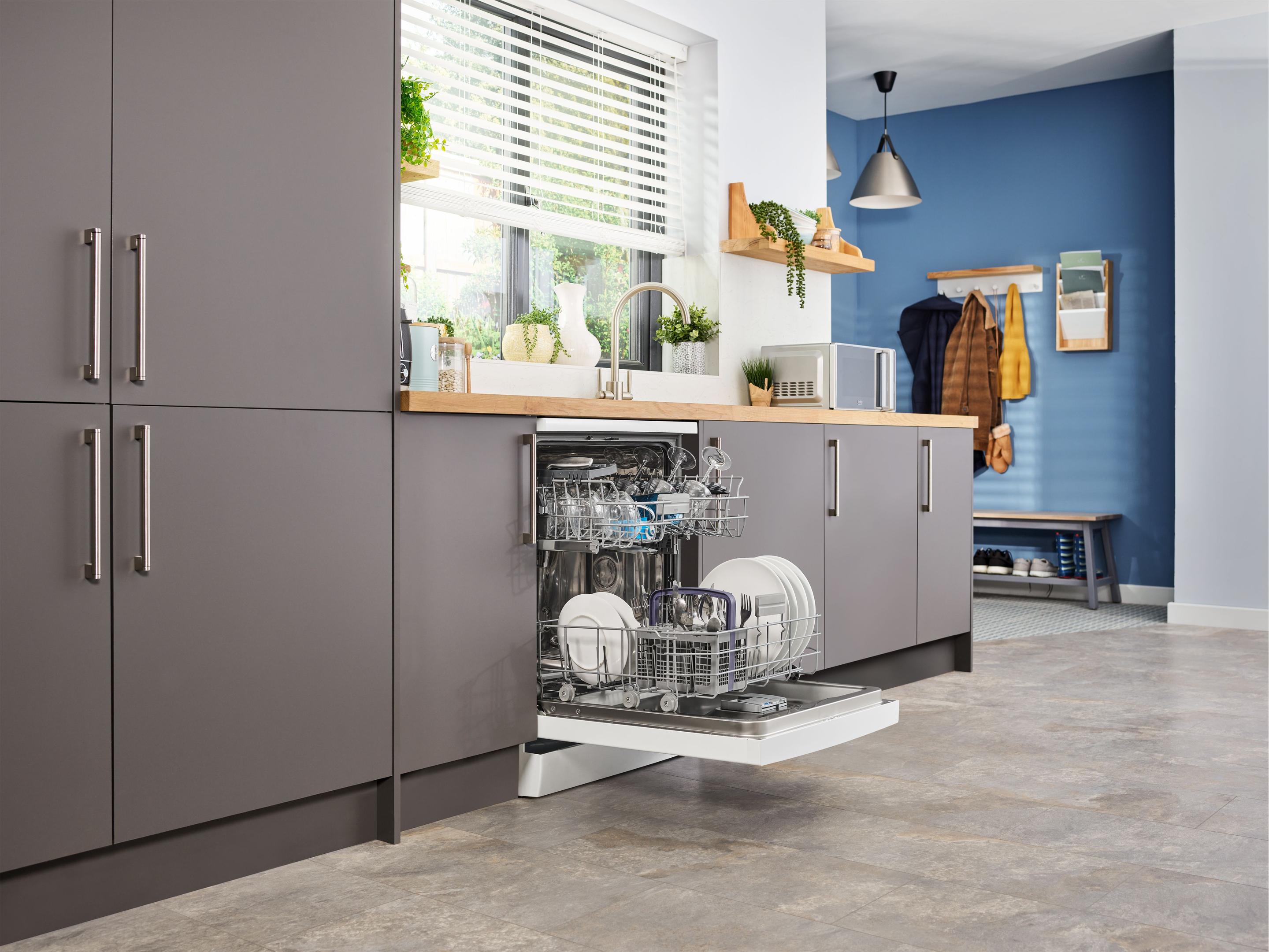 Máquina de Lavar Loiça Independente BEKO BDFN26430W (14 talheres - B - 9,9 l - Branco), miniatura 7