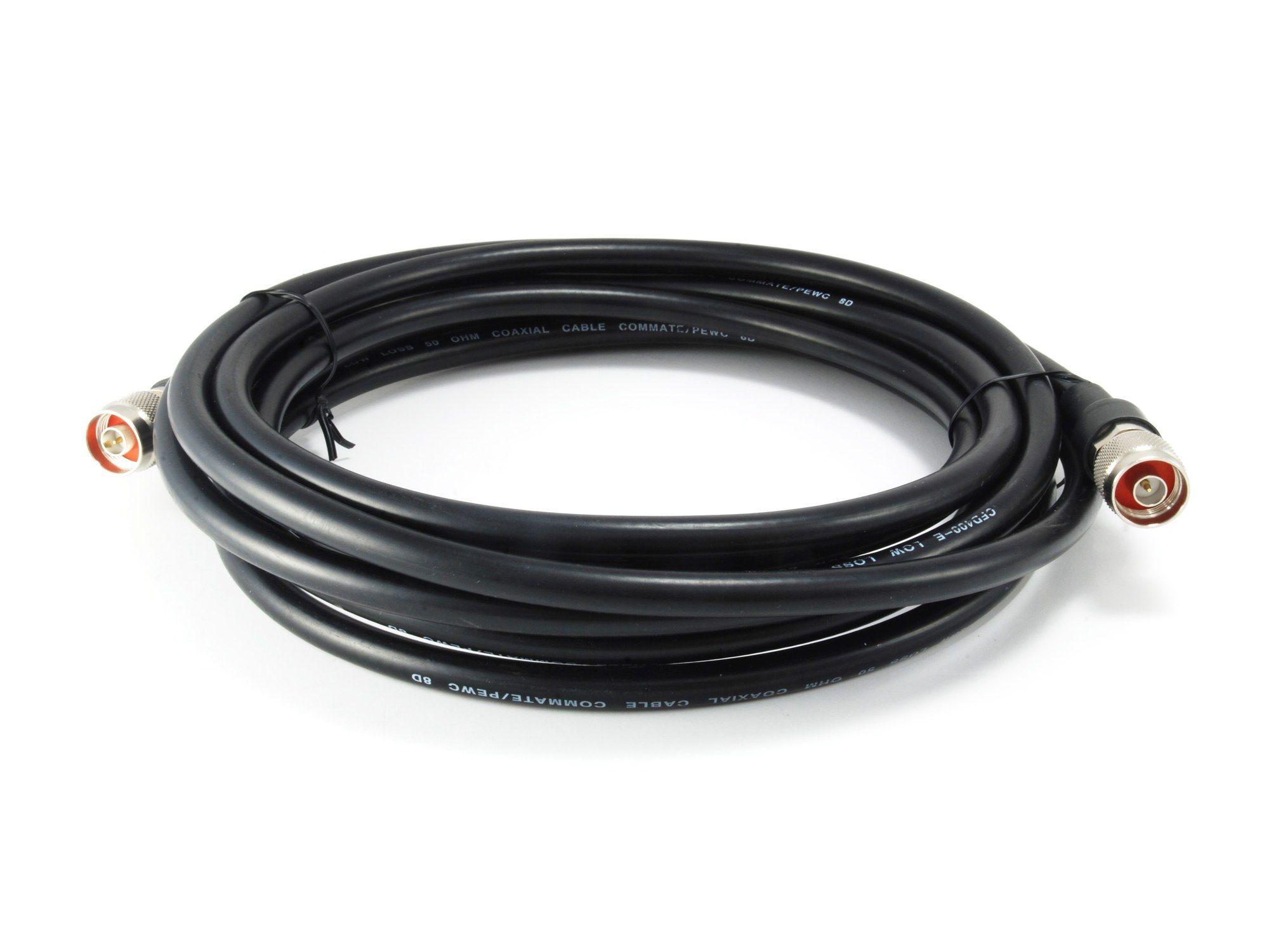 Cabo Coaxial LEVELONE ANC-4150 (5 m - Preto) — miniatura 3