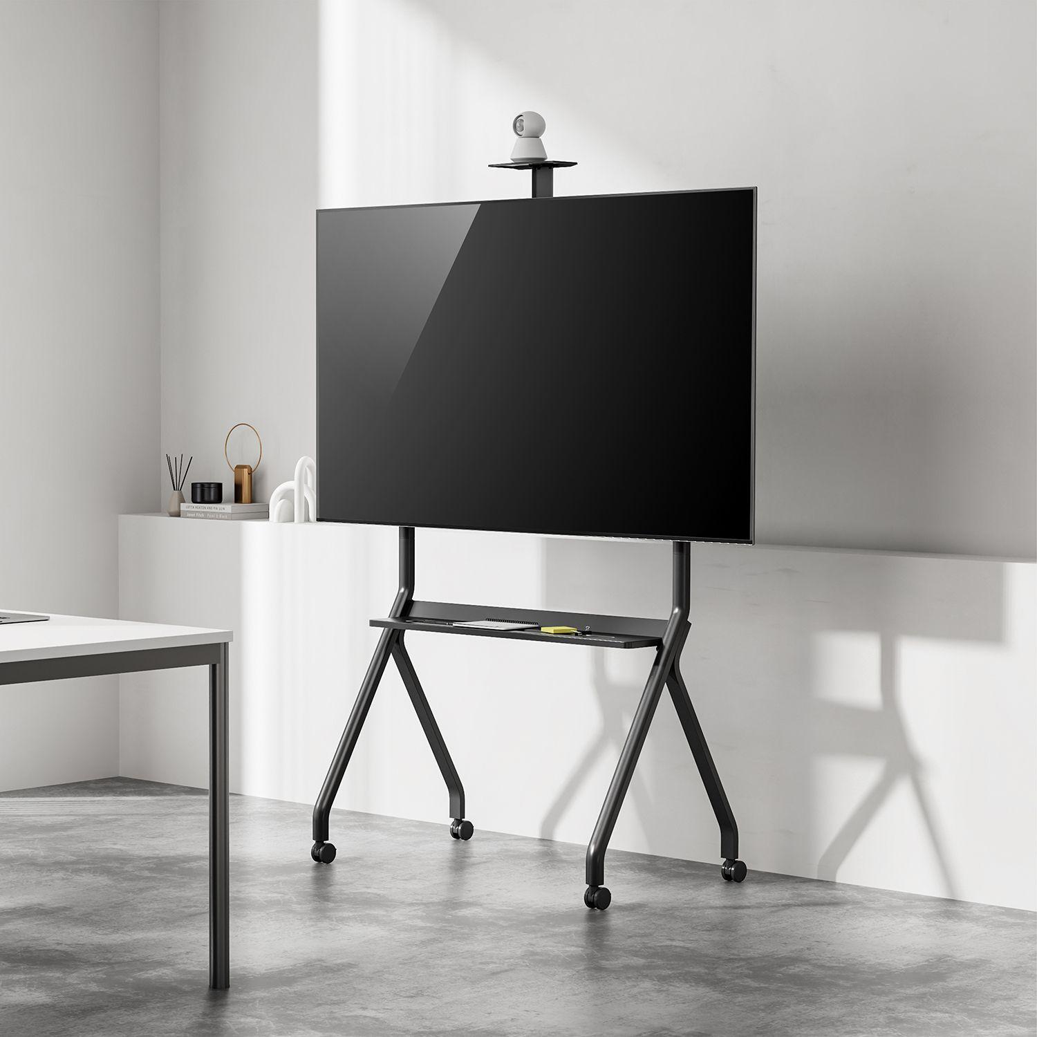 Suporte de Chão para TV AISENS FT86FE-369 (900 x 600 mm - 200 x 200 mm - 2,54 m - Preto), miniatura 5