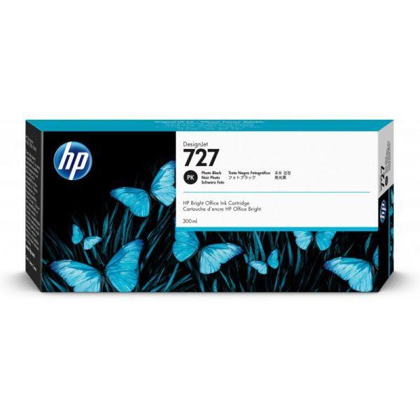 Tinteiro HP 727 F9J79A (Preto Foto, 300 ml), miniatura 3