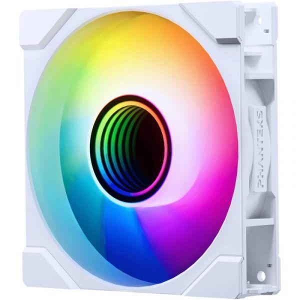 Ventoinha PHANTEKS M25 Gen2 PWM Reverse Airflow (D-RGB - Branco) — miniatura 2