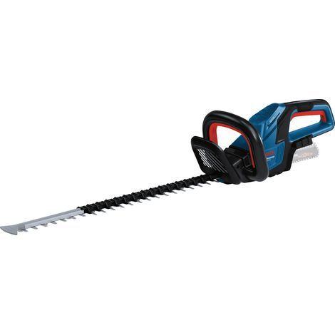 Corta-sebes sem fios BOSCH GHE 18V-60 (18 V - Lâmina de 600 mm - Corte de 20 mm)