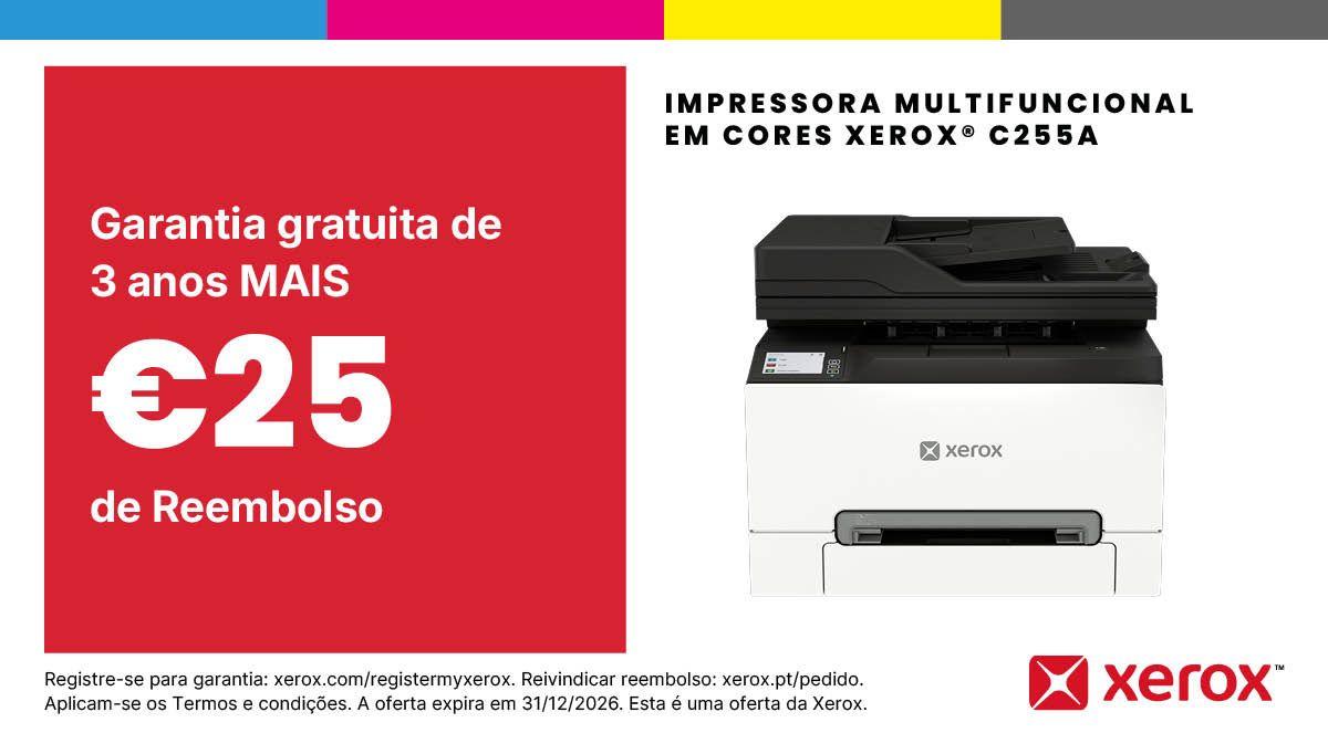 Impressora Multifunções Laser a Cores XEROX C255V (A4 - Impressão a cores - AC - Branco e Preto) — miniatura 2