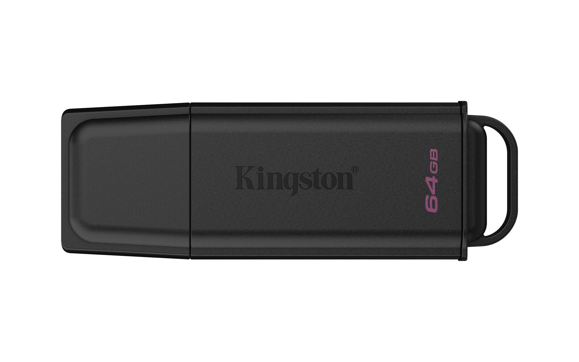 Pen USB KINGSTON DataTraveler Exodia DTXG2/64GB (Tampa - USB Type-A - 3.2 Gen 1 - Preto)