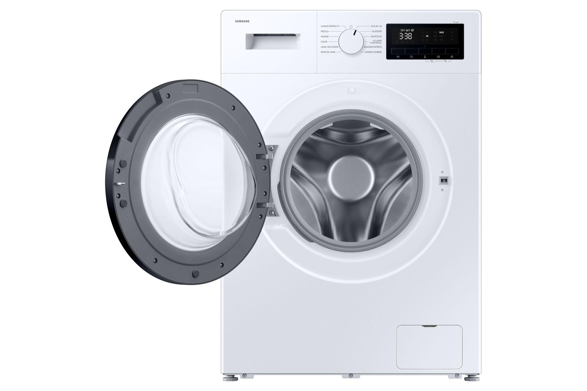 Máquina de Lavar Roupa Independente SAMSUNG WW80FG3M05AWEC (1400 RPM - B - 48 l - Branco), miniatura 4