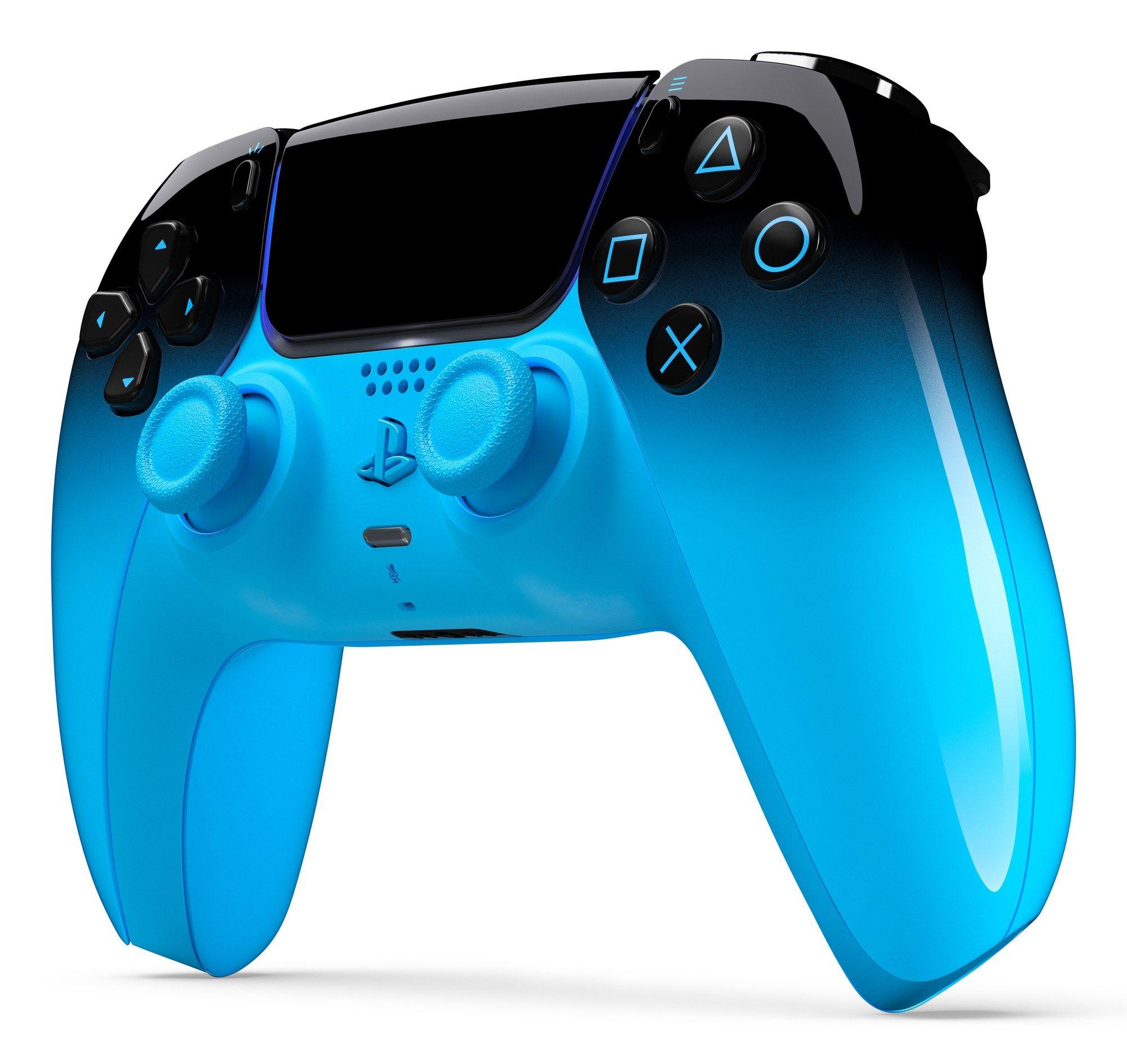 Comando SONY DualSense Rhythm Blue (Com fios e sem fios - Preto/Azul) — miniatura 2
