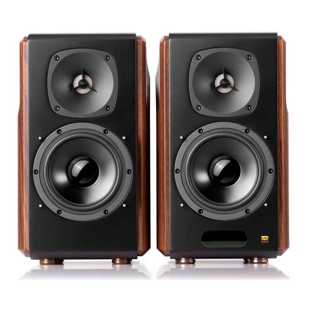 Colunas Hi-Fi EDIFIER S2000MKIII (Com fios e sem fios - 130 W - 2.0 canais - Preto e Madeira), miniatura 3