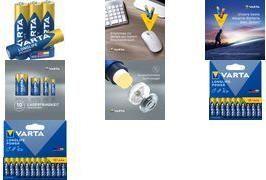 Pilhas Alcalinas VARTA Longlife Power Micro AAA LR 03 (10 Unidades - 1,5 V)