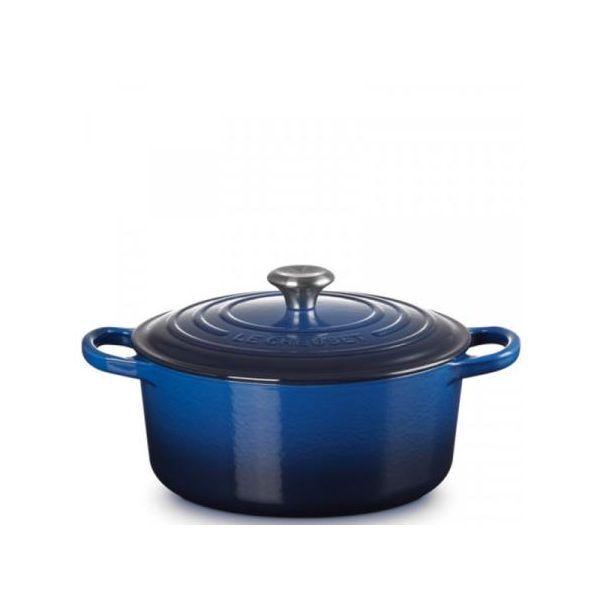 Caçarola Redonda de Ferro Fundido LE CREUSET 21177182202430 (Ferro fundido - 18 cm - Azul)
