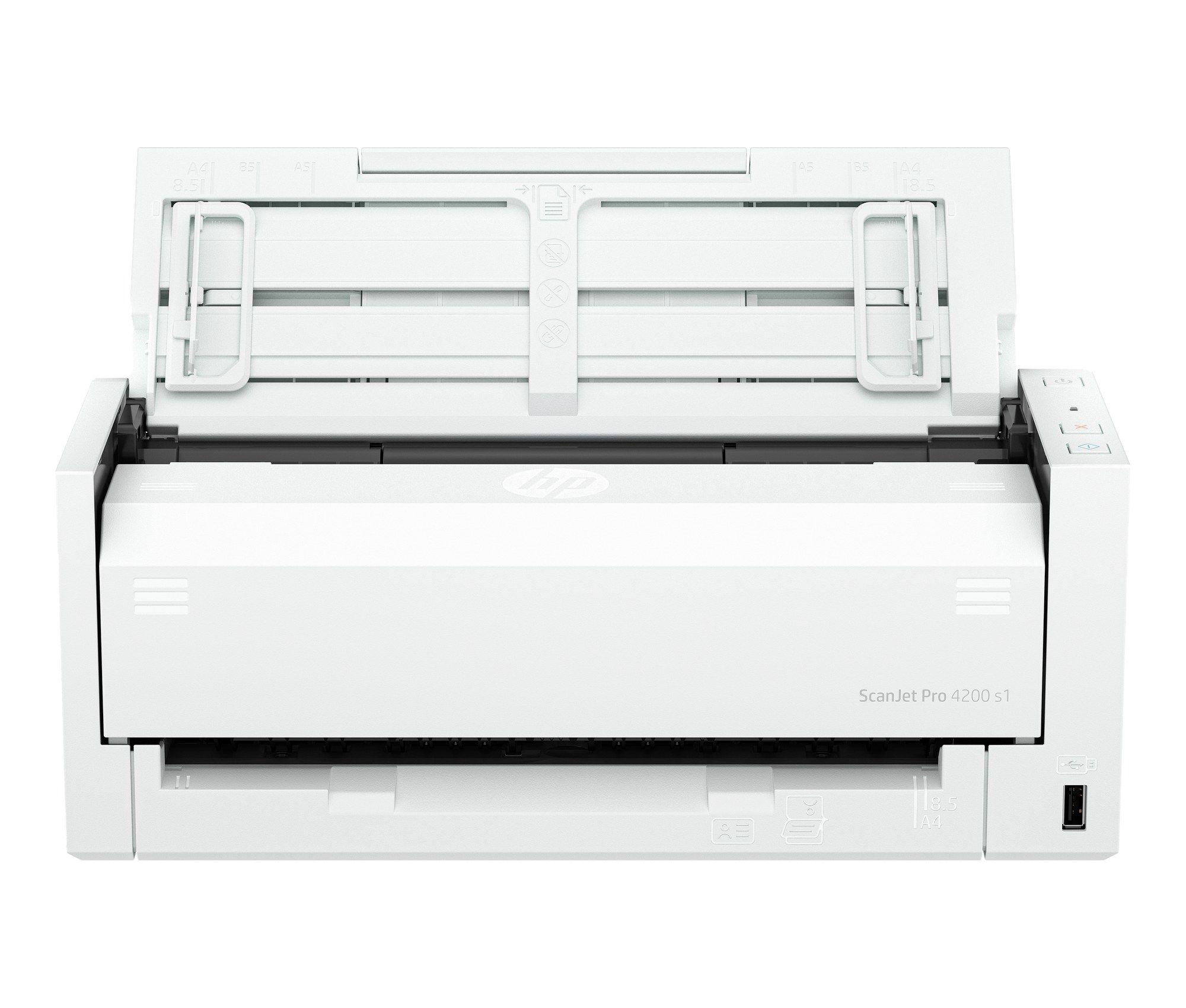 Scanner HP ScanJet Pro 4200 s1 (USB - Azul e Branco)