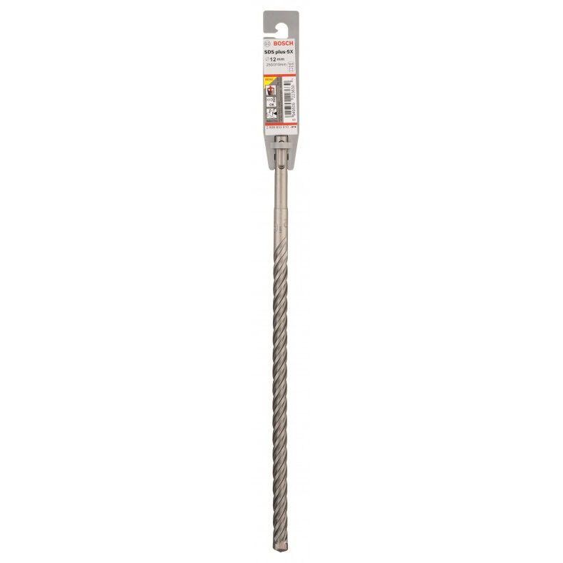 Broca de Martelo BOSCH SDS plus-5X 2608833810 (Prateado/Cinza) — miniatura 2