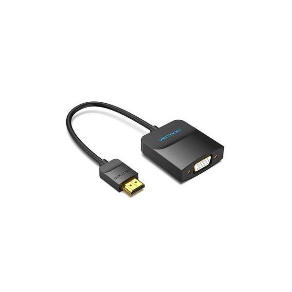 Conversor VENTION ACPBB HDMI para VGA (0,15 m - 60 Hz - HDMI Type A - Preto) — miniatura 2