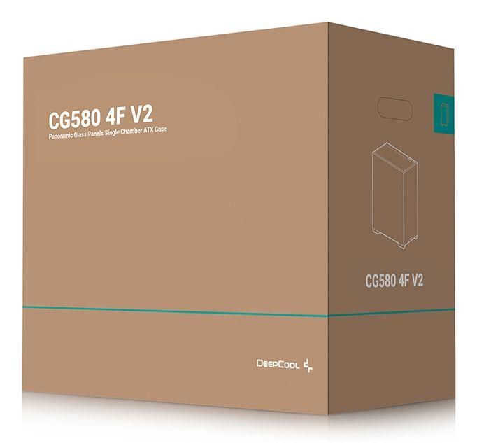 Caixa PC DEEPCOOL CG580 4F V2 (ATX, ITX, micro ATX - ATX, PS2 - Midi Tower - Preto) — miniatura 13