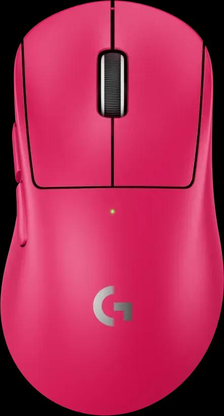 Rato LOGITECH G PRO X SUPERLIGHT 2 DEX (Mão direita - 44000 DPI - Ótico - Magenta)