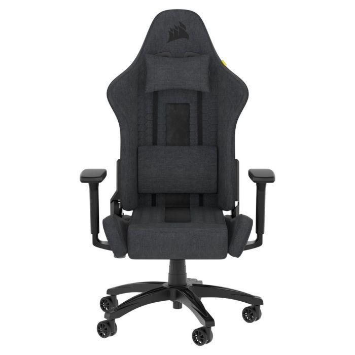 Cadeira Gaming CORSAIR TC100 RELAXED Fabric (120 kg - 10 cm - Até 160° - Cinzento/Preto), miniatura 3