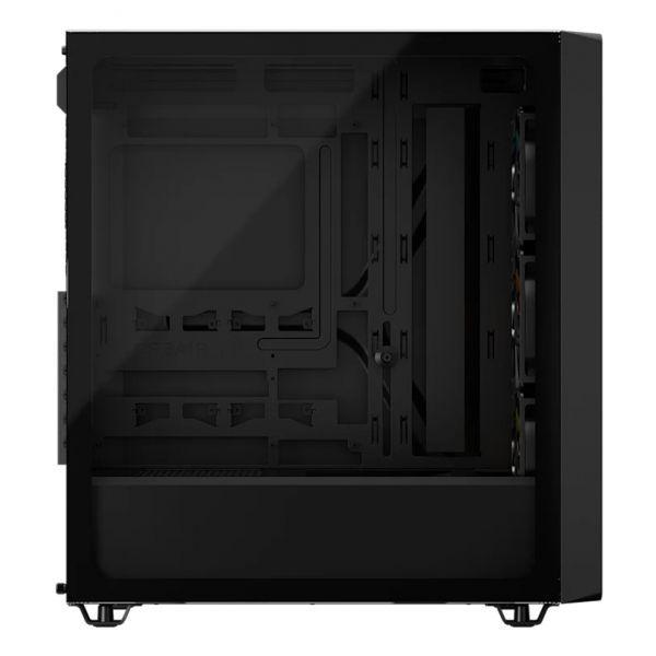 Caixa PC CORSAIR 3200D RS ARGB Performance (Mini-ITX, Micro-ATX, ATX - Midi Tower - Aço, vidro temperado, plástico - Cinza Escuro) — miniatura 2