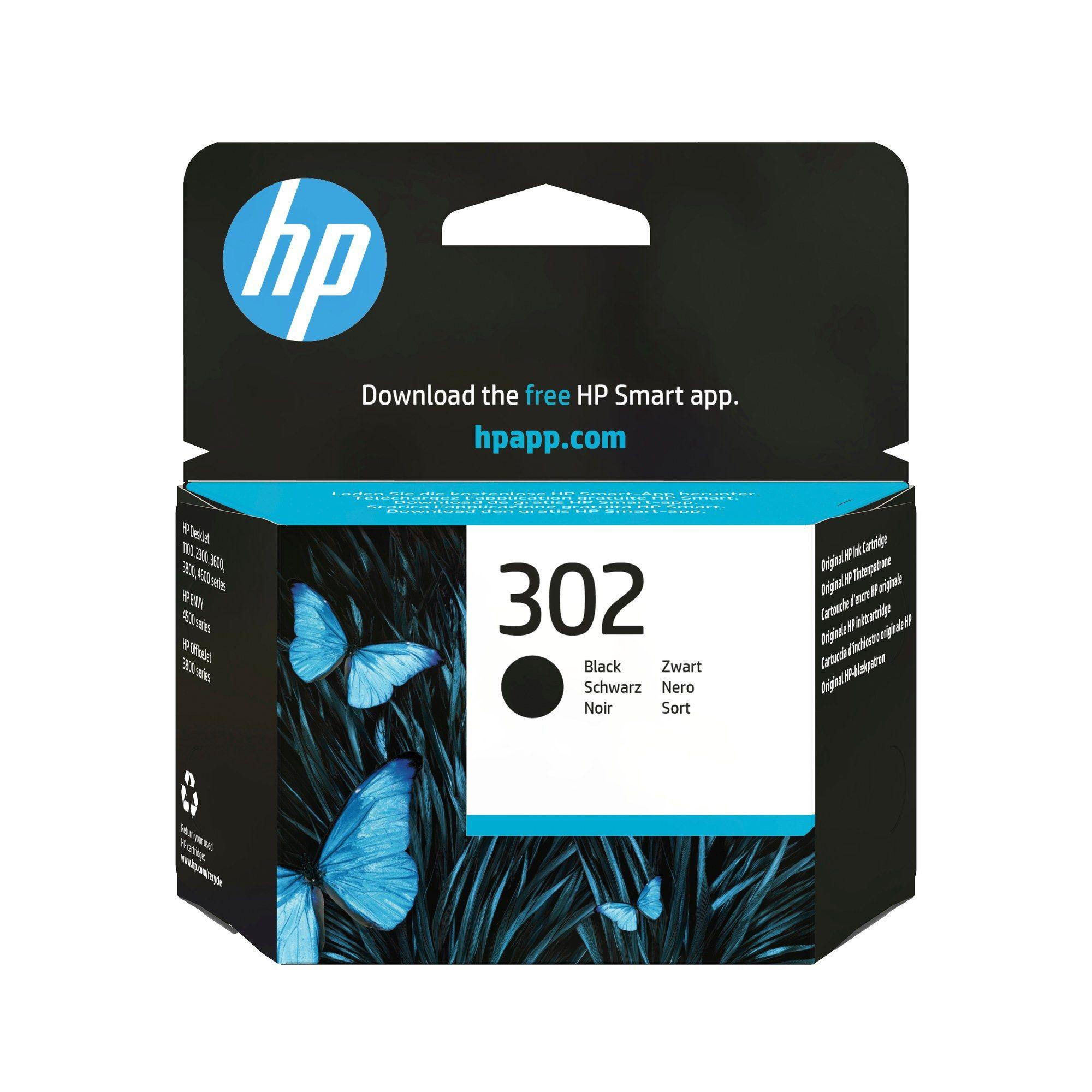 Tinteiro HP 302 (170 páginas - Preto)