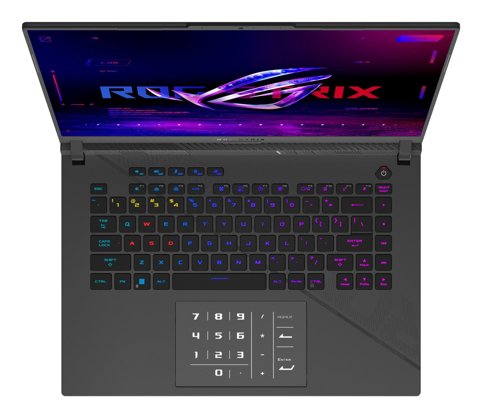 Computador Portátil Gaming ASUS ROG Strix G16 G614PW-R98B58CS2 (FreeDOS - Zen 4 - AMD Ryzen 9 - Cinzento), miniatura 9