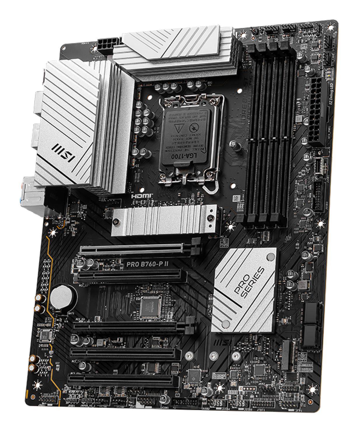 Motherboard MSI PRO B760-P II (LGA 1700 - ATX - Duplo canal), miniatura 3