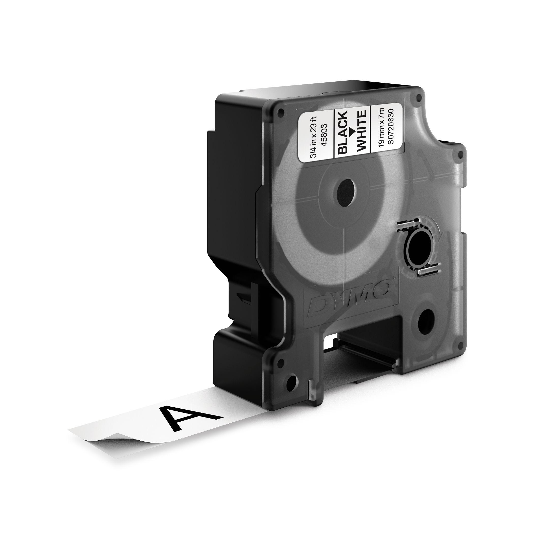 Fita de Etiquetas DYMO D1 45803 (Preto sobre Branco), miniatura 6
