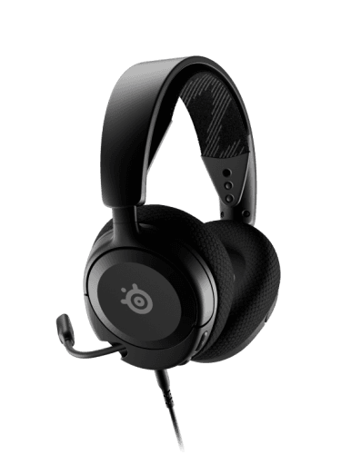 Headset Gaming STEELSERIES Arctis Nova 1 (Binaural - Com fios - Circum-aural - Preto)