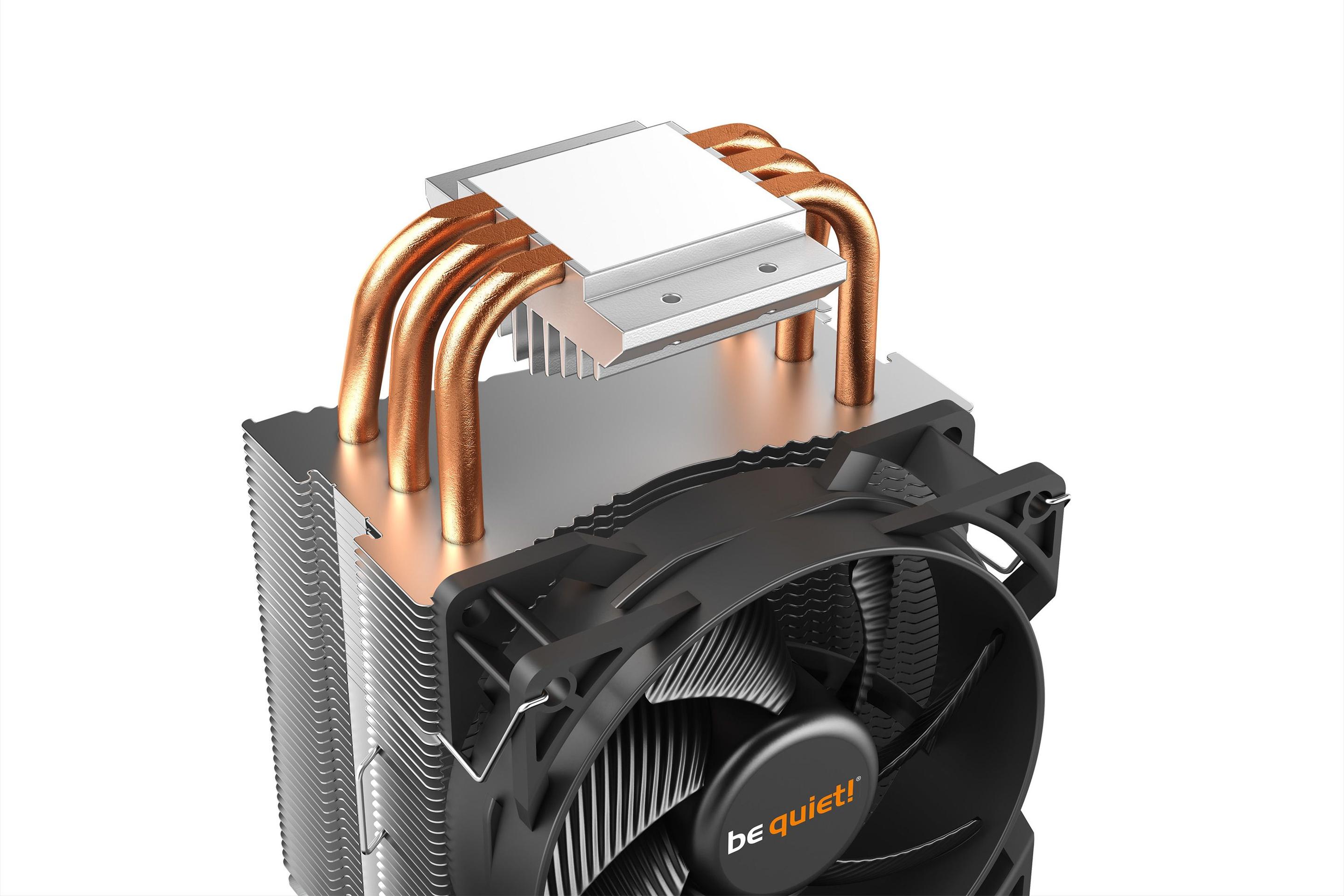 Dissipador CPU BE QUIET! PURE ROCK Slim 2 (92 mm - 2000 RPM - 4-pin - Prateado) — miniatura 3