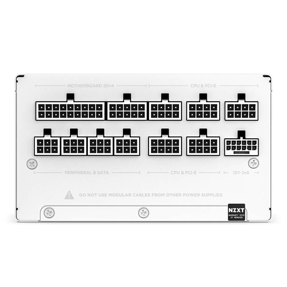 Fonte de Alimentação NZXT C850 Gold ATX 3.1 (ATX - 850 W - 80 PLUS Gold - Branco), miniatura 3